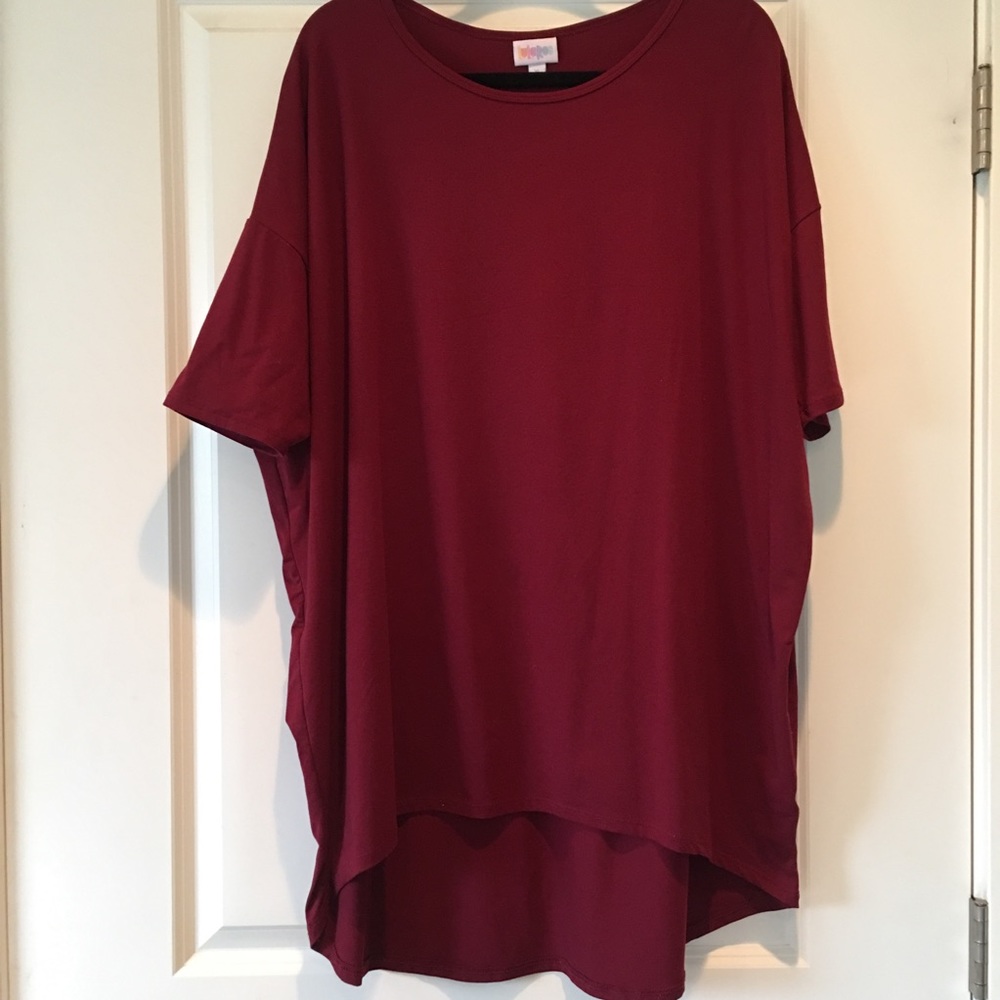 Burgundy Leggings Material Irma